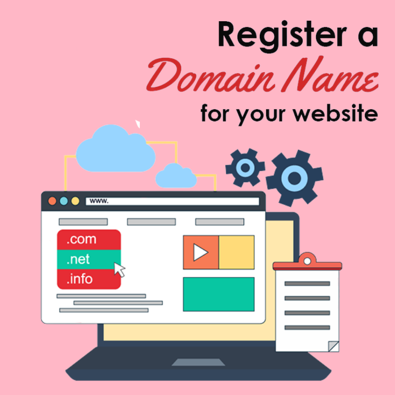 register a domain name